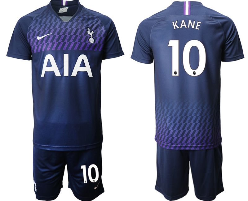 Men 2019-2020 club Tottenham Hotspur away #10 blue Soccer Jerseys->tottenham jersey->Soccer Club Jersey